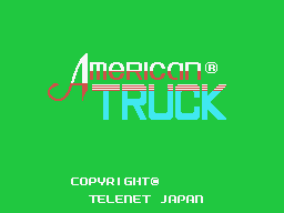 American Truck Title Screen
